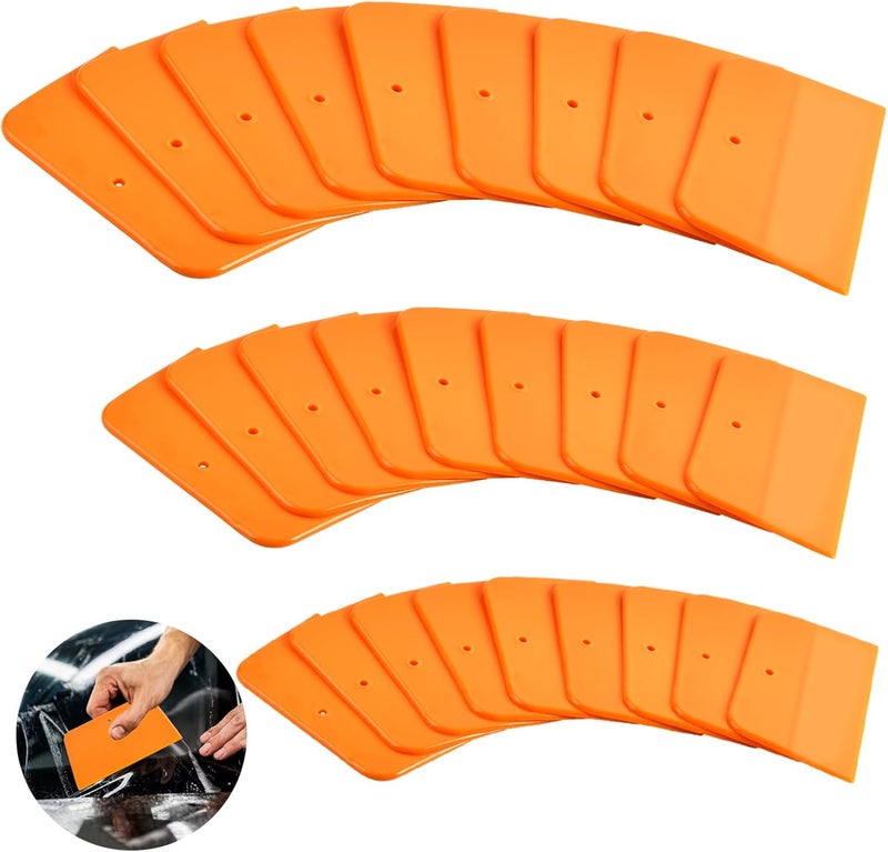 Lainballow 27 Pcs Body Filler Spreaders, 4, 5, 6 Inch Auto Plastic Putties Spreader, Automotive Body Fillers for Applying Fillers, Putties, Glazes, Caulks, Paint - Image 1